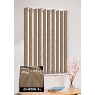 Вертикальні жалюзі  Монтейн 2134 коричневий