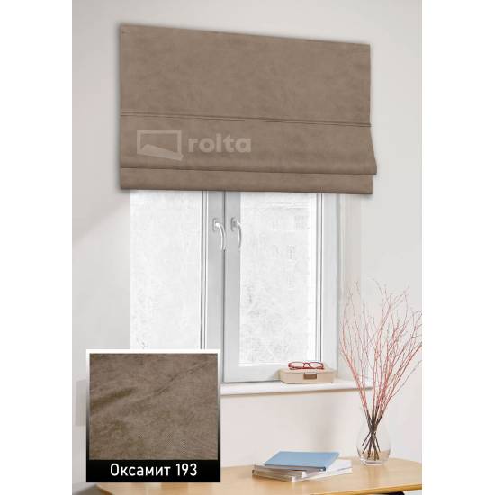 Римські штори Оксамит 193 коричневий Римські штори Оксамит 193 коричневий