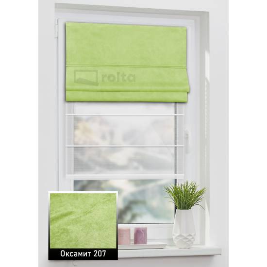 Римські штори Оксамит 207 оливковий Римські штори Оксамит 207 оливковий