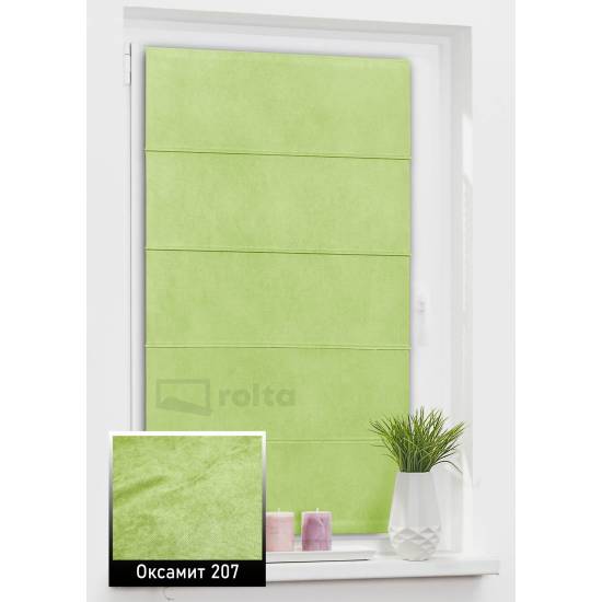 Римські штори Оксамит 207 оливковий Римські штори Оксамит 207 оливковий