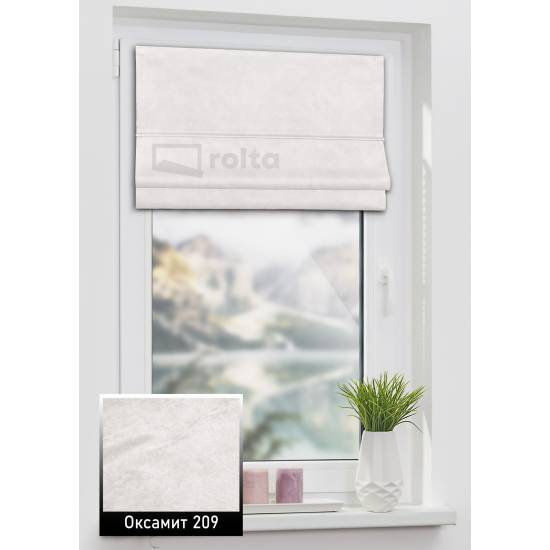 Римські штори Оксамит 209 сірий шовк Римські штори Оксамит 209 сірий шовк