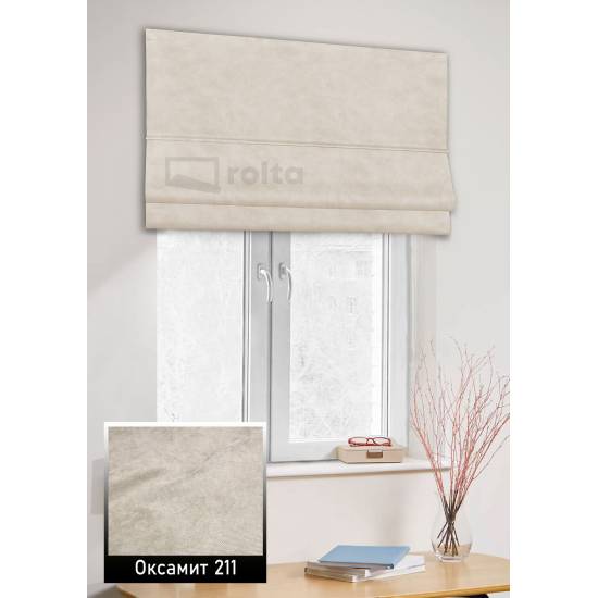 Римські штори Оксамит 211 капучіно Римські штори Оксамит 211 капучіно