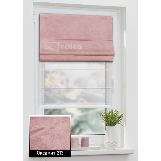 Римські штори Оксамит 213 рожевий Римські штори Оксамит 213 рожевий