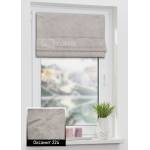 Римські штори Оксамит 224 платиново-сірий