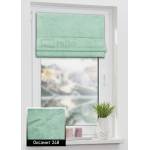 Римські штори Оксамит 248 блідо-зелений