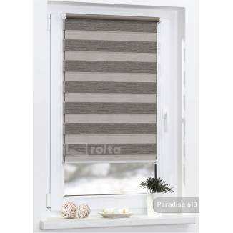 Ролети день-ніч PARADISE 610 світло коричневий