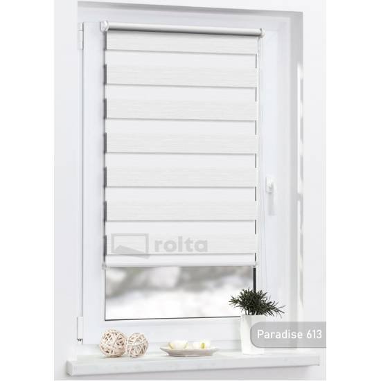 Ролети день-ніч PARADISE 613 білий