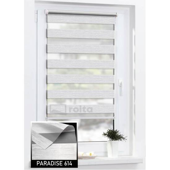 Ролети день-ніч PARADISE 614 сірий