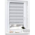 Ролети день-ніч PARADISE 616 біло-сіра