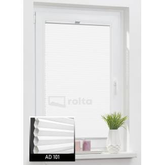 Штори плісе сотові AD 101 білий