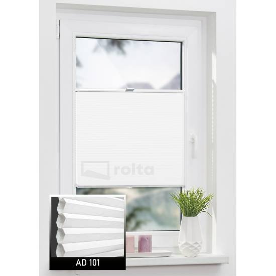 Штори плісе сотові AD 101 білий