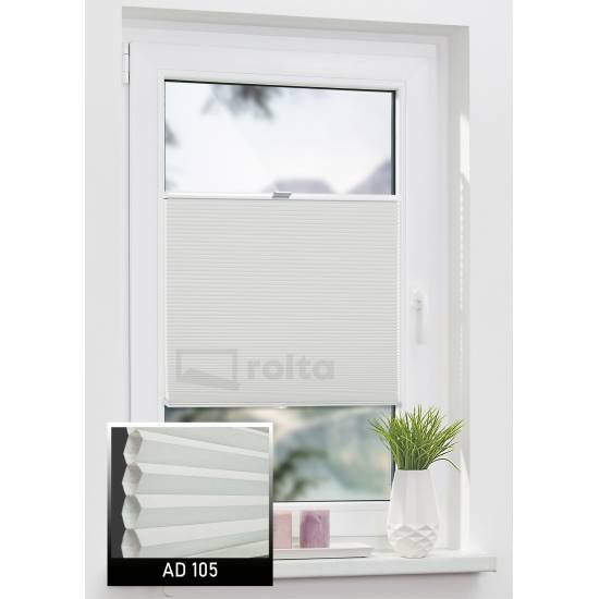 Штори плісе сотові AD 105 світлий сірий Штори плісе сотові AD 105 світлий сірий