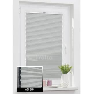 Штори плісе сотові AD 304 сірий