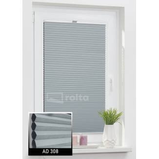 Штори плісе сотові AD 308 темний сірий