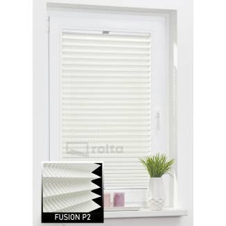 Штори плісе P2 молочний