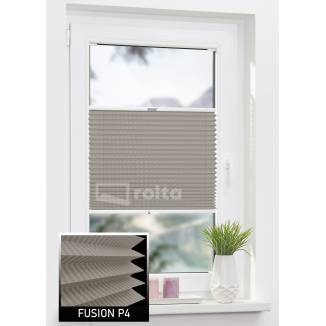 Штори плісе P4 світлокоричневий