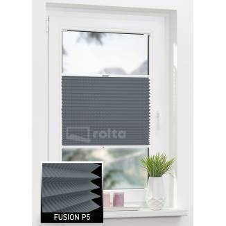 Штори плісе P5 антрацит