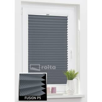 Штори плісе P5 антрацит