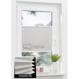 Штори плісе P8 світлосірий