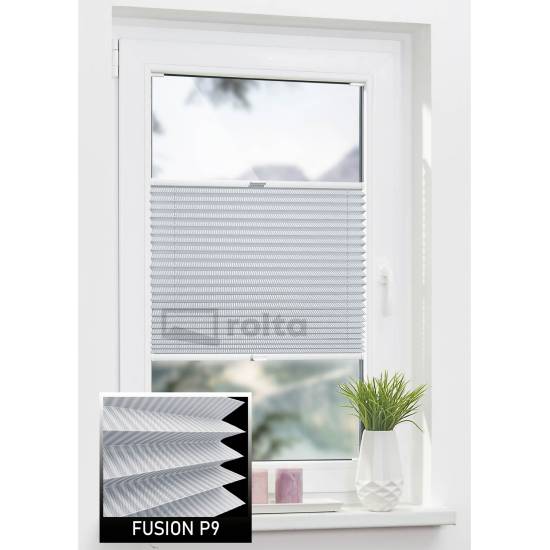 Штори плісе P9 сірий