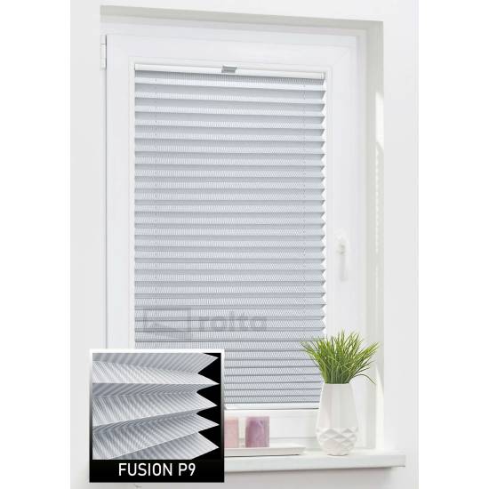 Штори плісе P9 сірий