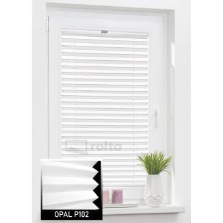 Штори плісе P102 білий