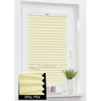 Штори плісе P104 жовтий