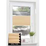 Штори плісе P105 темний беж