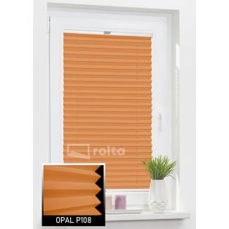Штори плісе P108 оранжевий Штори плісе P108 оранжевий