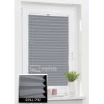 Штори плісе Р112 темно сірий