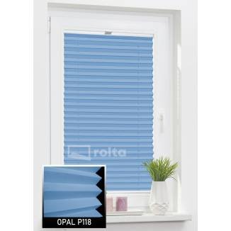 Штори плісе P118 синій