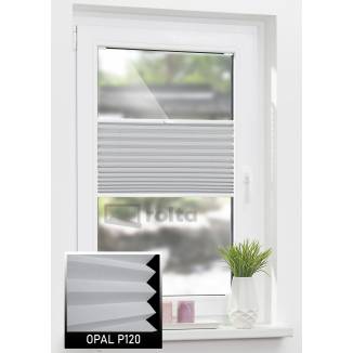 Штори плісе P120 сірий