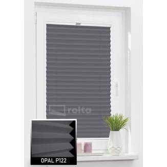 Штори плісе P122 графіт