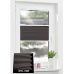 Штори плісе P125 темно коричневий