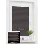 Штори плісе P125 темно коричневий