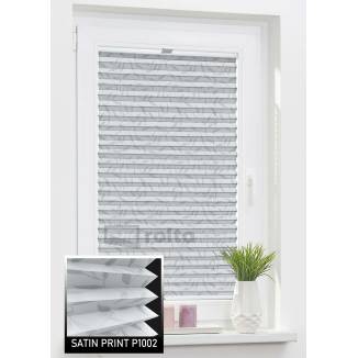 Штори плісе P1002 сірий