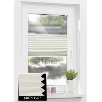 Штори плісе P 307 білий