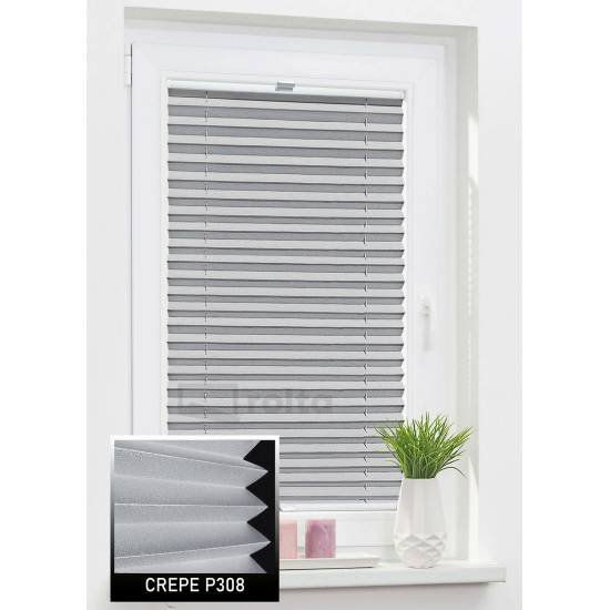 Штори плісе колекція Р 308 сірий