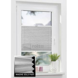 Штори плісе P 4011 сірий 