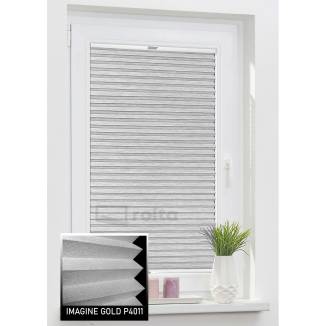 Штори плісе P 4011 сірий 