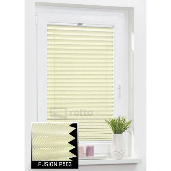 Штори плісе P503 жовтий Штори плісе P503 жовтий