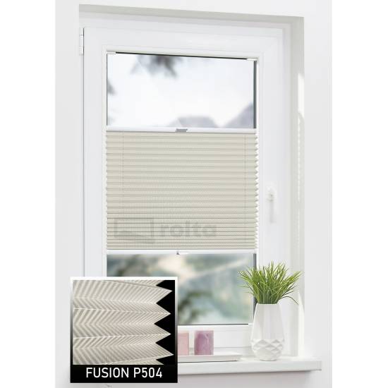 Штори плісе P504 темний беж Штори плісе P504 темний беж