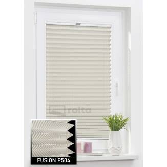 Штори плісе P504 темний беж