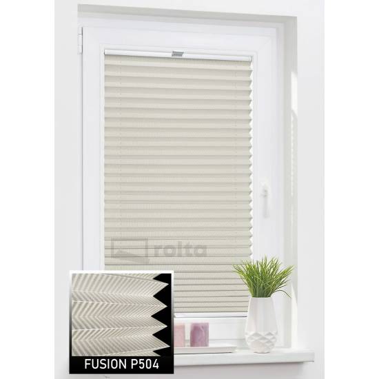 Штори плісе P504 темний беж Штори плісе P504 темний беж