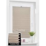 Штори плісе P505 світло коричневий