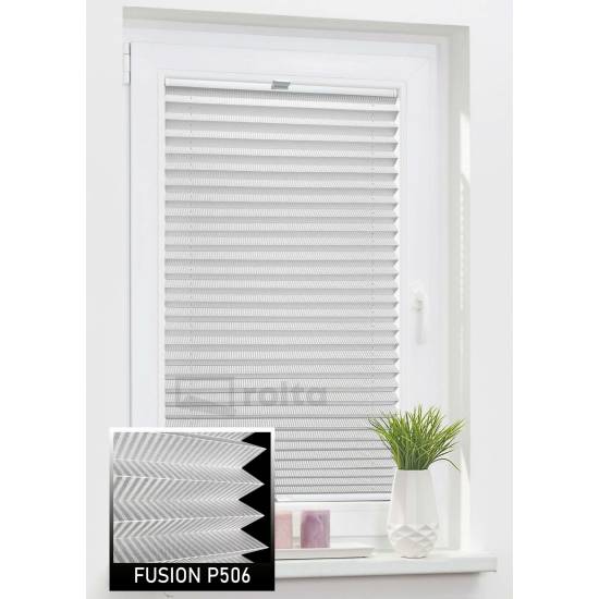 Штори плісе P506 сірий