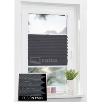 Штори плісе P508 чорний