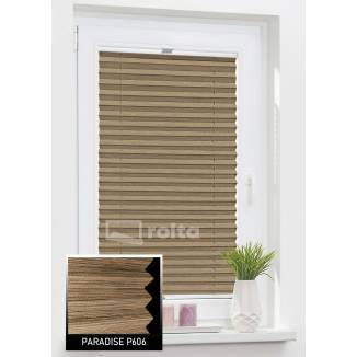 Штори плісе P 606 горіх