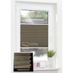 Штори плісе P 611 темний дуб Штори плісе P 611 темний дуб