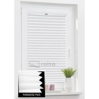 Штори плісе P 613 білий